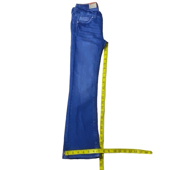 Levi’s Girls Boot Cut Medium Wash Adjustable Waist Stretch Denim Regular Size 7 - Picture 6 of 16
